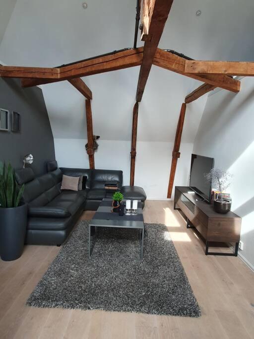 Modern Loftsleilighet Фредрикстад Экстерьер фото