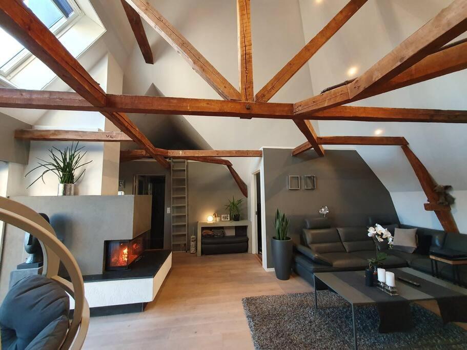 Modern Loftsleilighet Фредрикстад Экстерьер фото